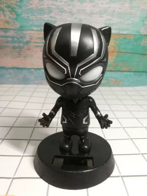 Shake Head Doll | Car ornaments - 1310-black