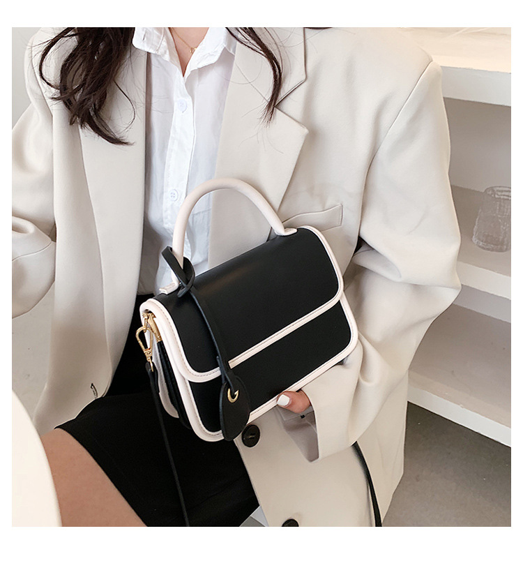 Korean Fashion Hit Color New Fashion Messenger Bag display picture 19