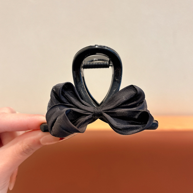 Jelatina coreana, clip de tiburón, clip de arco, clip de cabeza para niños, clip de cabello pequeño, clip de cabello de alto valor, tocado