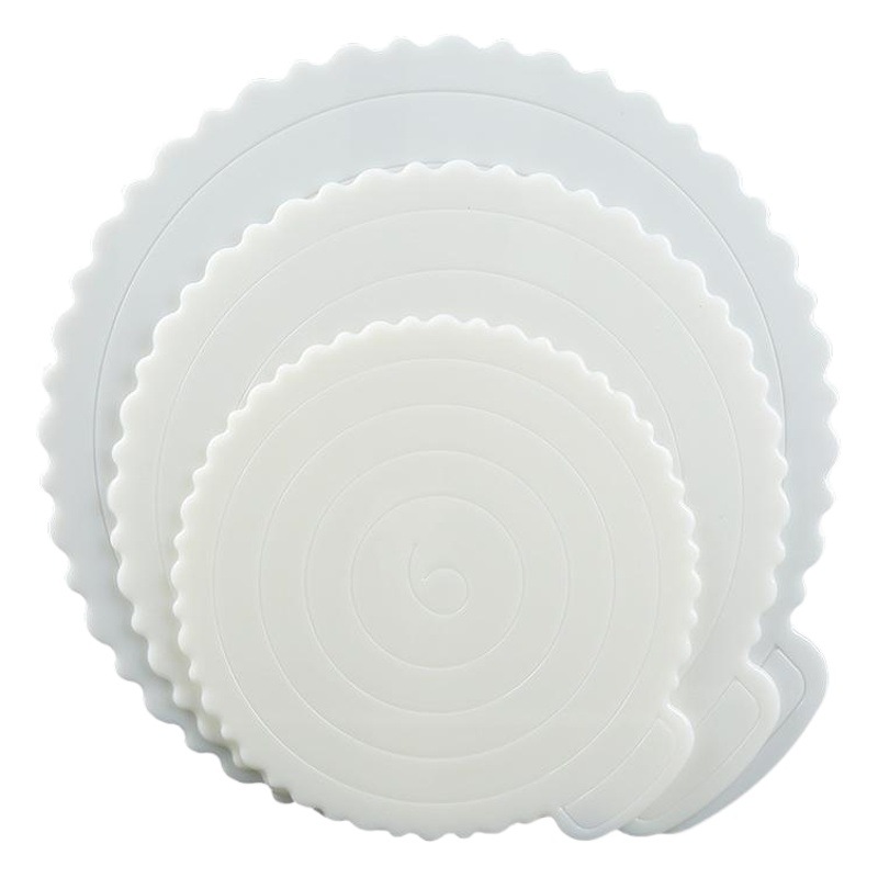Gaohong Pastel redondo soporte inferior Junta pastel de cumpleaños para hornear protección del medio ambiente almohadilla inferior engrosada junta de la torta de mousse