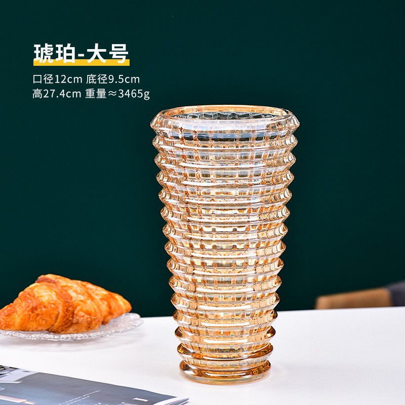 Modelo de boca redonda grande (dorado)