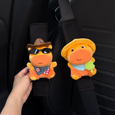 Seat belt shoulder pad — for couples and goddesses