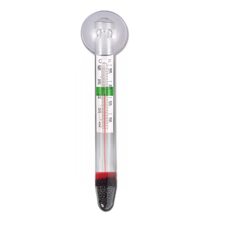 Aquarium, glass thermometer