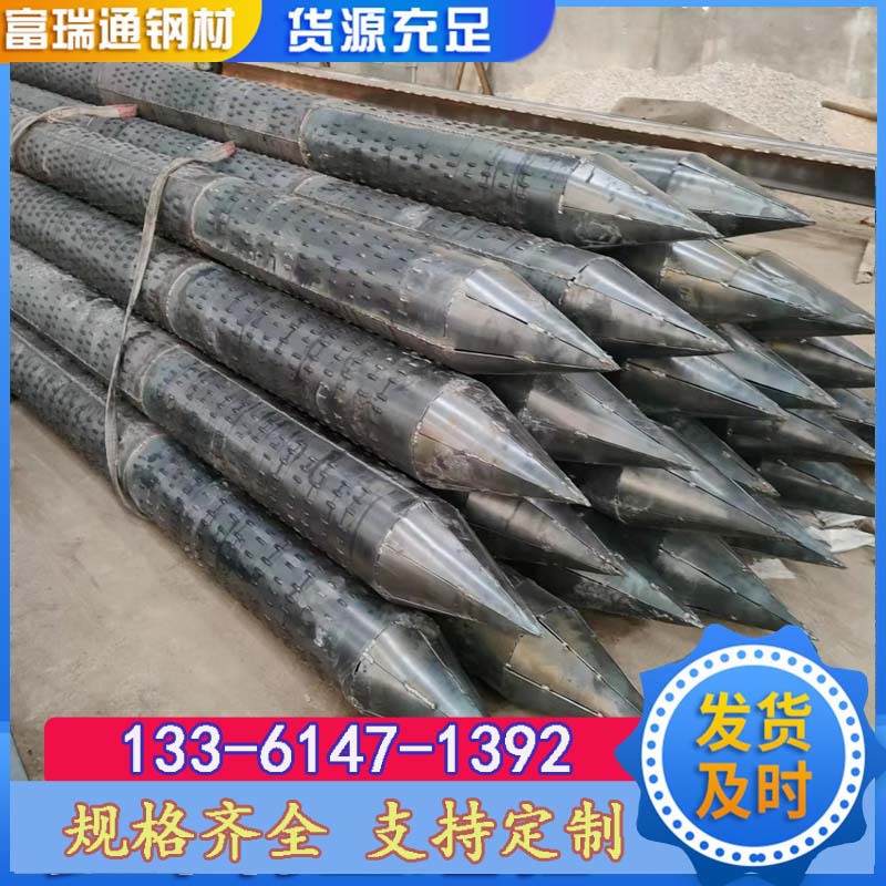 广东现货桥式滤水管 219 273 325 377 400圆孔打井钢管 打孔缠丝