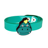 Cartoon children's silica gel adjustable bracelet, factory direct supply