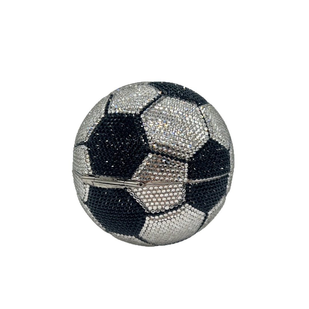 Shone bolsa de embrague, banquete transfronterizo, cena de fútbol con diamantes de lujo, bolsa de mano de diamantes para mujeres.