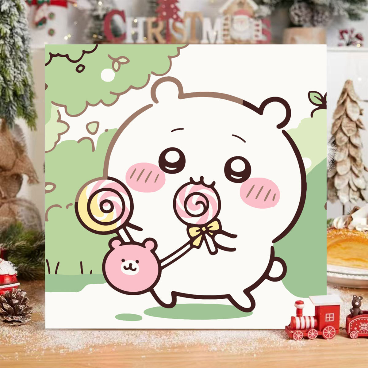 LA562 / 20*20cm 후면 패널+페인트+브러시