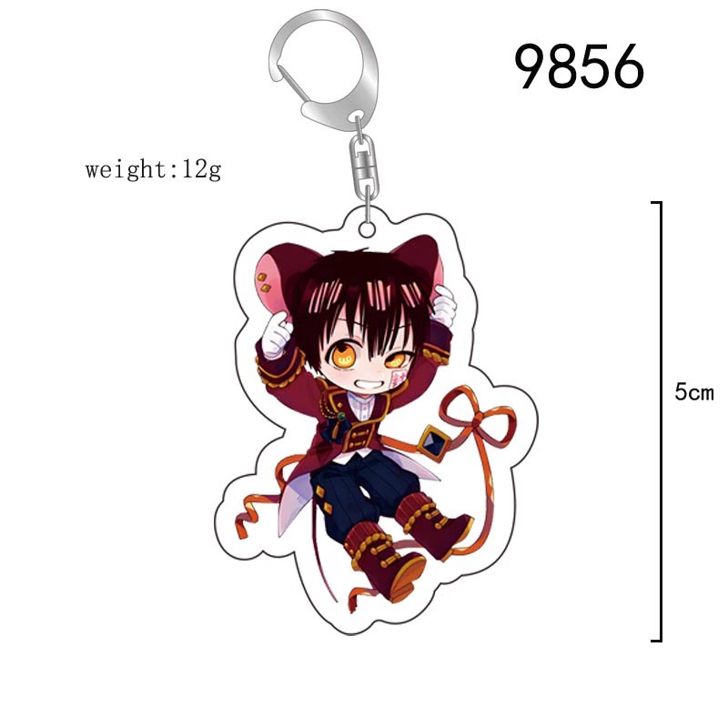 Acrylic Keychain (Dibin) Huazi Jun версия аниме Чиби подвеска, индивидуальные цветовые коды