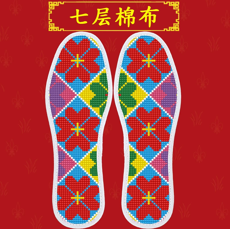 Заводская оптовая продажа, прямые продажи от производителя, семислойные хлопчатобумажные стельки для вышивки крестом, полуфабрикаты, самовышивка иглами и нитками для ручной вышивки
