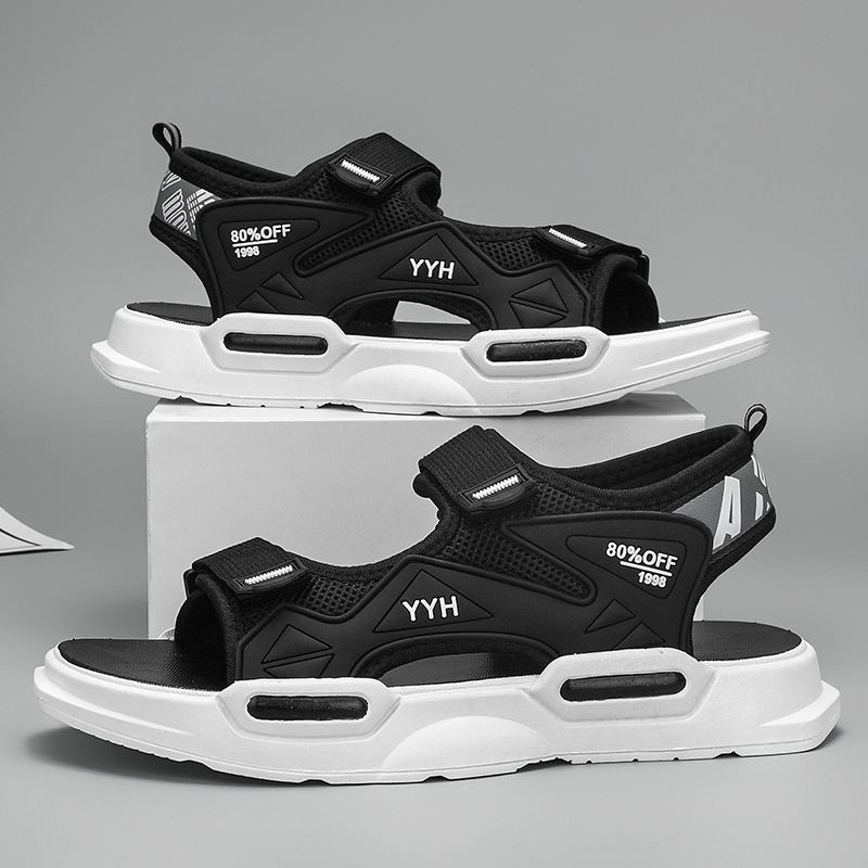 2023 New Summer Casual Beach Shoes Sandals Men's Casual Outdoor Sandals Cross-Border Large Size Factory Wholesale