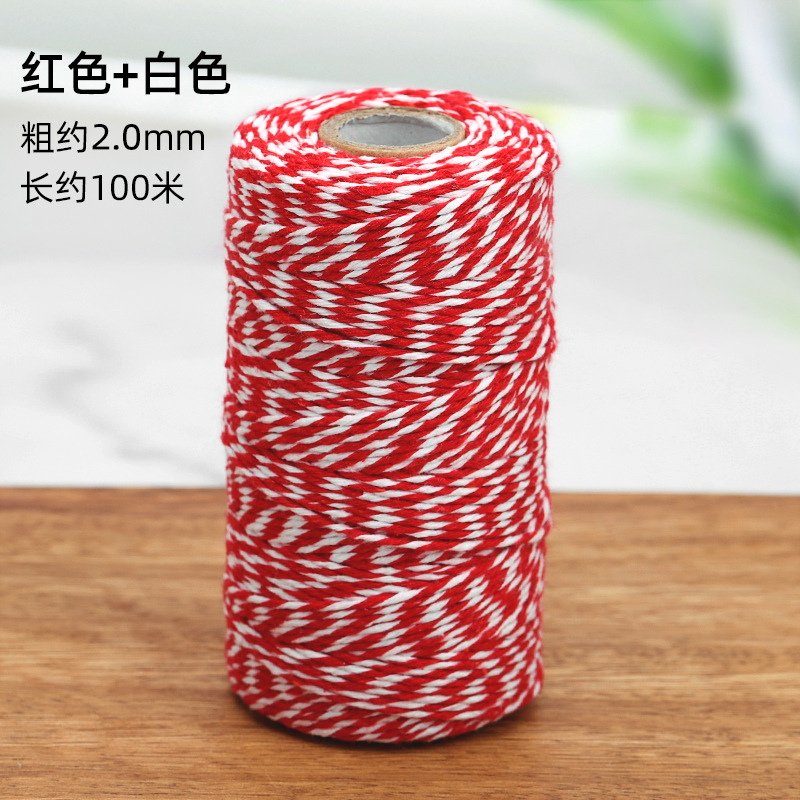 빨간색과 흰색 1 큰 롤