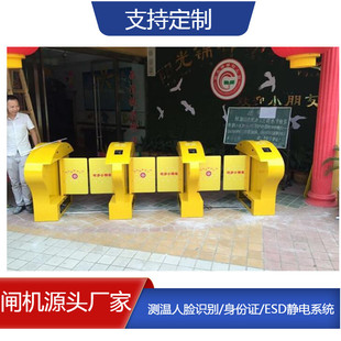 Swipe Card Swing Switch Smart City Temperature Measurement Face Recognition Cartoon Paint Swipe Swing Switch