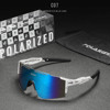 KDEAM high -end TR90 box conjoined polarized sunglasses men's outdoor cycling glasses wagger sunglasses KD0803