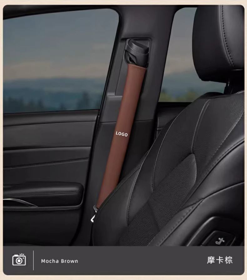 Toyota seatbelt shoulder pad, soft anti-wear protective cover for car seatbelt, extended length, summer car decoration
