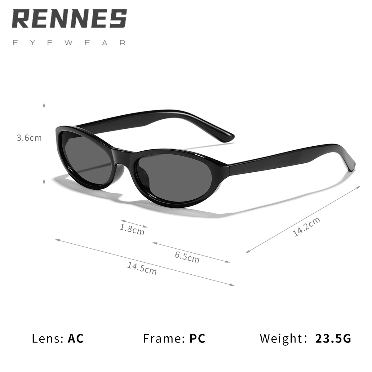 Las nuevas gafas de sol de hip-hop de calle futuristas y frescas de Y2K, el mismo estilo, gafas de sol de estilo cóncavo de tiro callejero de moda