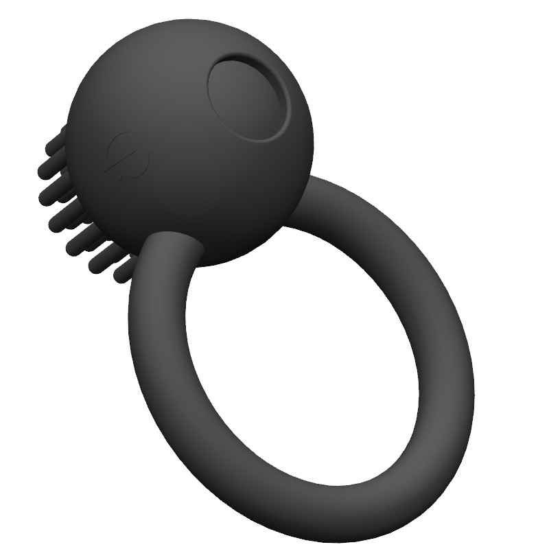 Rechargeable Vibrating Cock Ring, 10 Vibration Modes, USB-C Charging, Silicone — detail image 12