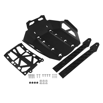 Motorcycle cushion, Rear Hump, Seat Cushion, Wind - large-base-plate-black