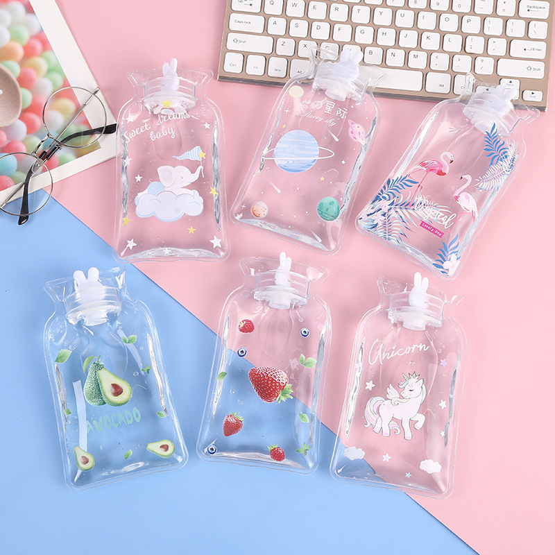 Winter small cartoon cute water container PVC