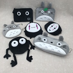 国境を越えた人気のぬいぐるみバッグ、多用途の漫画のキー収納バッグ、日本のヘッドフォンバッグ、ペンダント、小銭入れ、ギフト