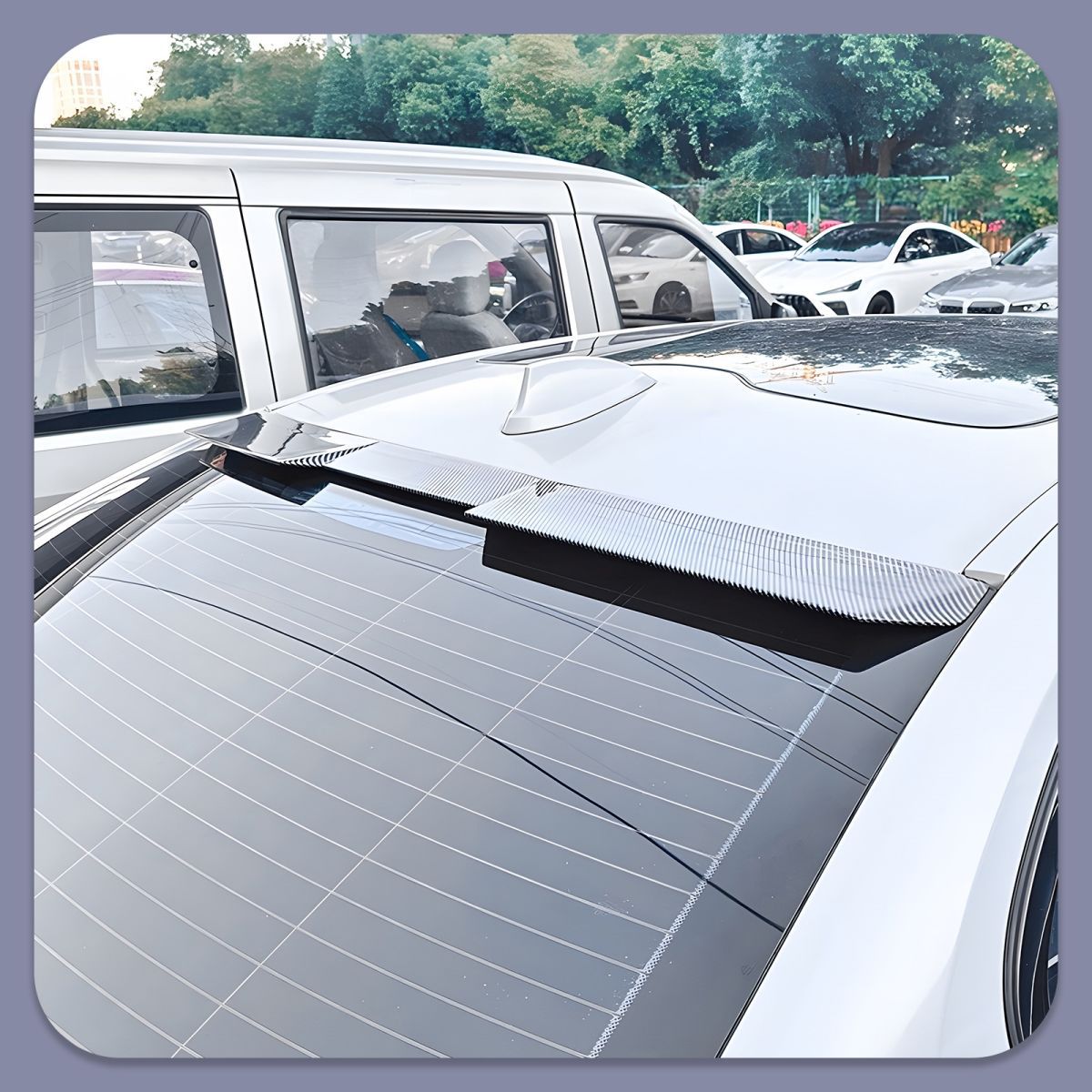 Suitable for Bmw 3 Series, 4 Series, 5 Series G30530I 525I Sports Roof Wing Mpm4M5 5 Series Pro Rear Wing