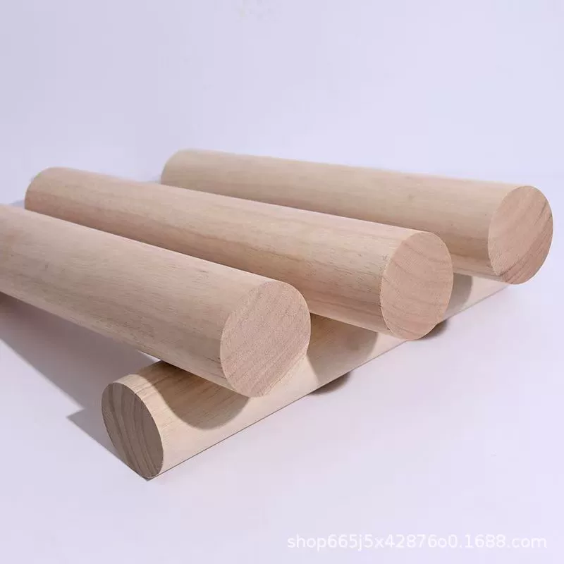 Manufacturer wholesale pine rolling pin size, pressing stick household dumpling skin, solid wood rolling stick pastry tool