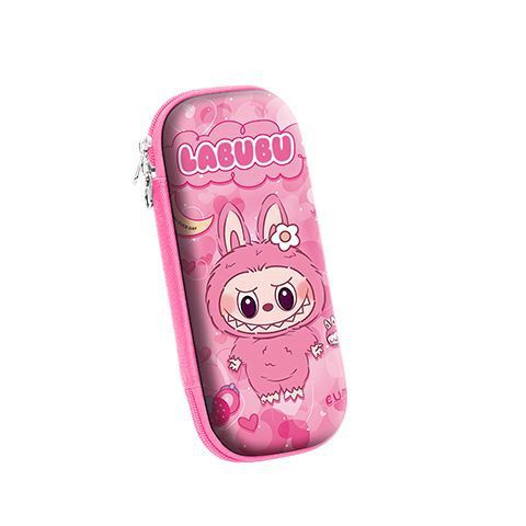 LABUBU 学生用鉛筆バッグ LABUBU 大容量文具箱 幼児用 かわいい女の子 大容量防水筆箱|undefined