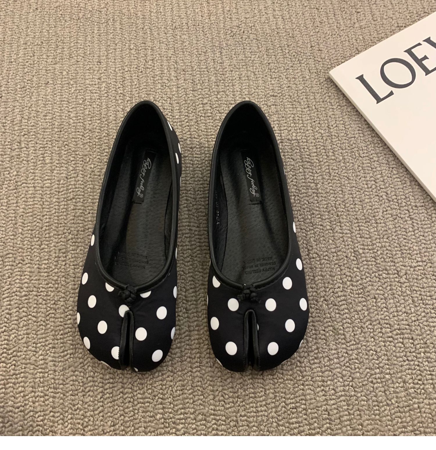 Polka dot black 1799-2a