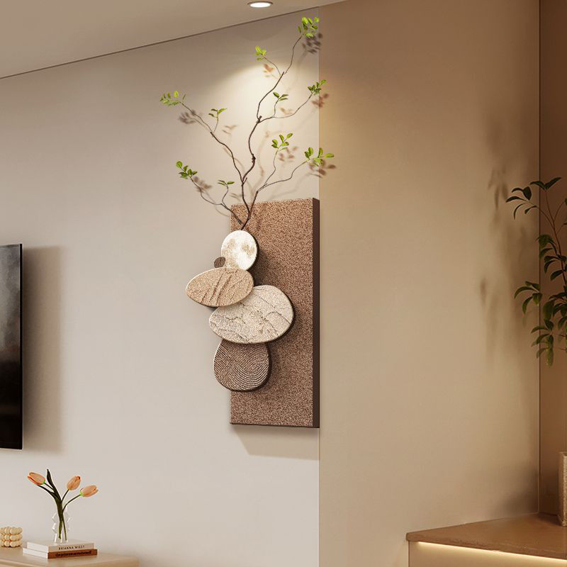 Stone Comes to Life: Living Room Tv Background Wall Mural, Dining Room Wall Hanging, Dining Table Entrance Wall Decoration Hanging