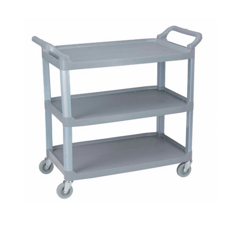 餐车手推车塑料酒店送餐车三层小推车上菜车收收碗车商用餐厅移动|ms