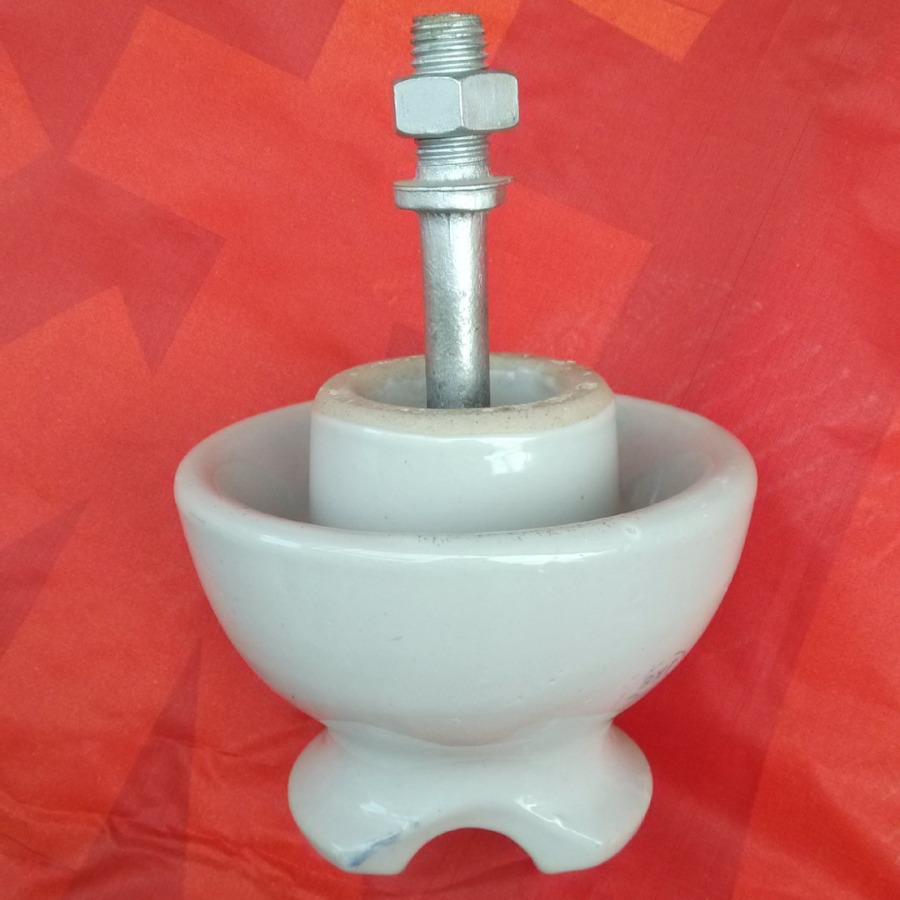 电力绝缘子耐污型高压线路绝缘子P-6绝缘子陶瓷针式瓷瓶绝缘子