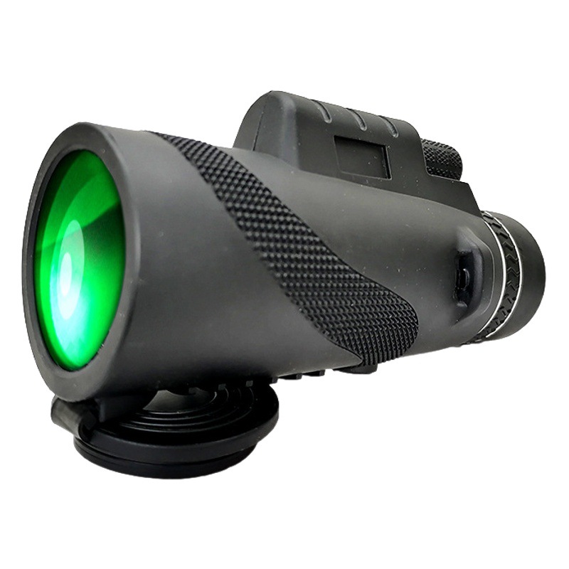 Telescopio en stock 80X100 40X60 HD veces baja luz de la visión nocturna al aire libre teléfono móvil clip fotografía solo tubo mirando gafas