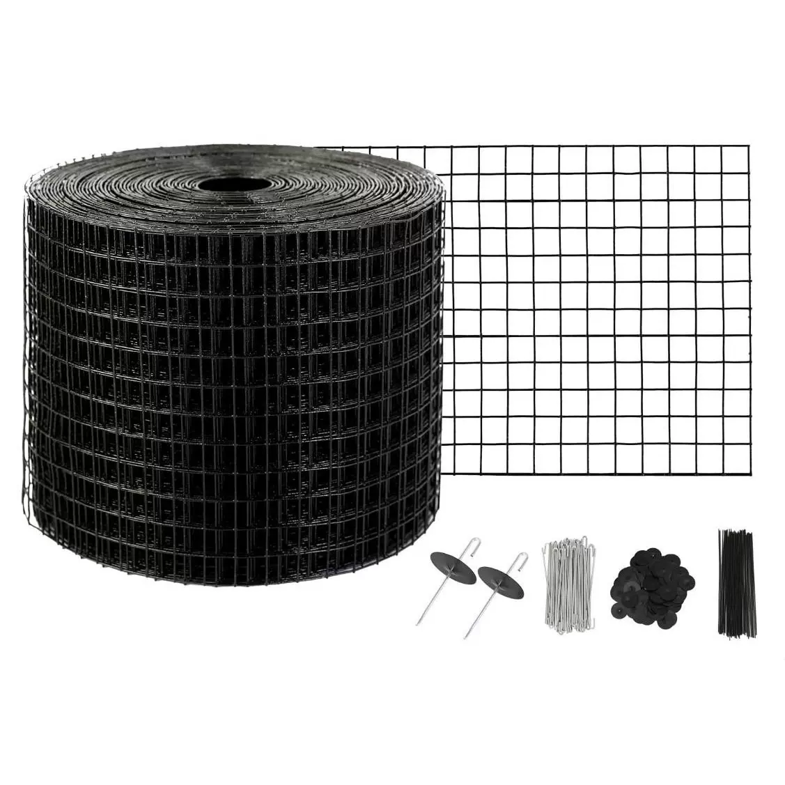 定制PVC涂层太阳能板防鸟网鸟屏障室外屋顶铁丝网镀锌铁丝网片