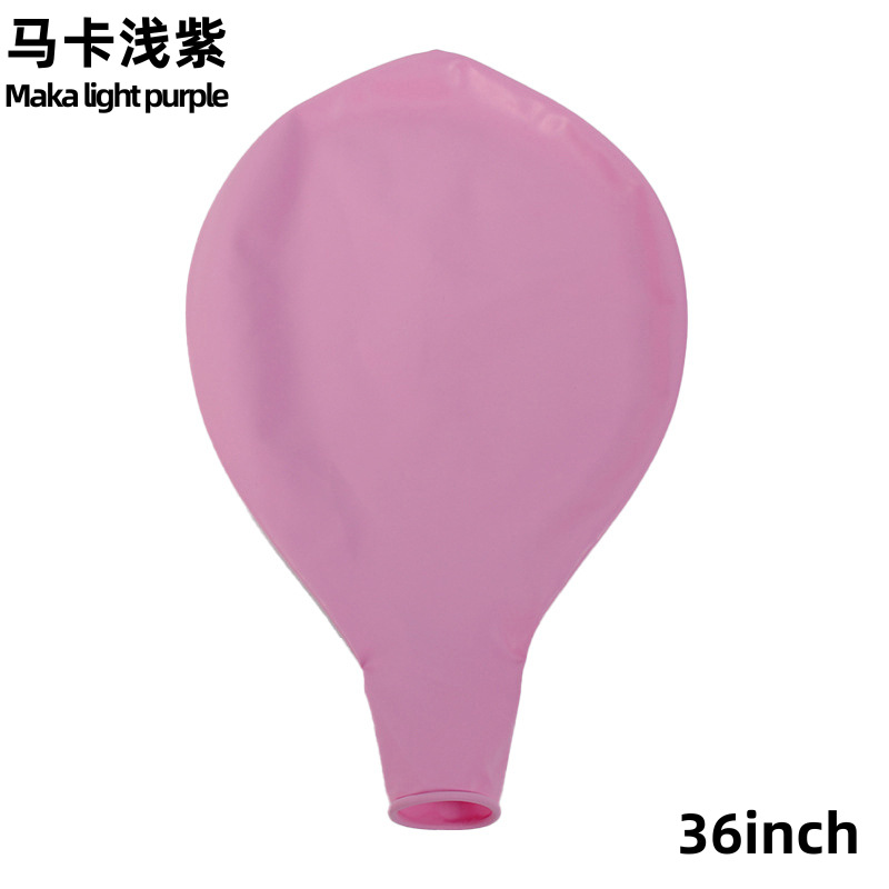 Globo de látex globo plano grande grueso de 36 pulgadas impresión redonda LOGO cara sonriente engrosada decoración mercado nocturno a la venta