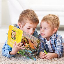恐龙故事书恐龙书玩具早教机书英语字母学习启蒙四种语言点读书机