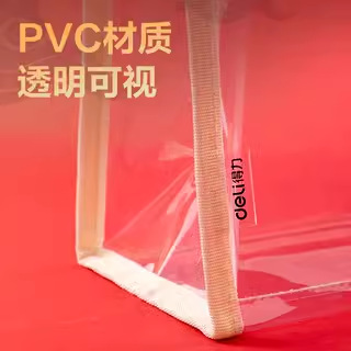 72618b bolsas de documentos transparentes A4 bolsas de bolsillo especiales para exámenes de engrosamiento bolsas de mano bolsas de libros de estudiantes