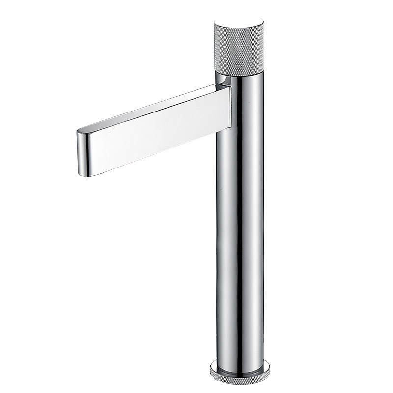 Baño de cobre completo cuenca de cuadrícula de diamante lavabo caliente y frío lavabo