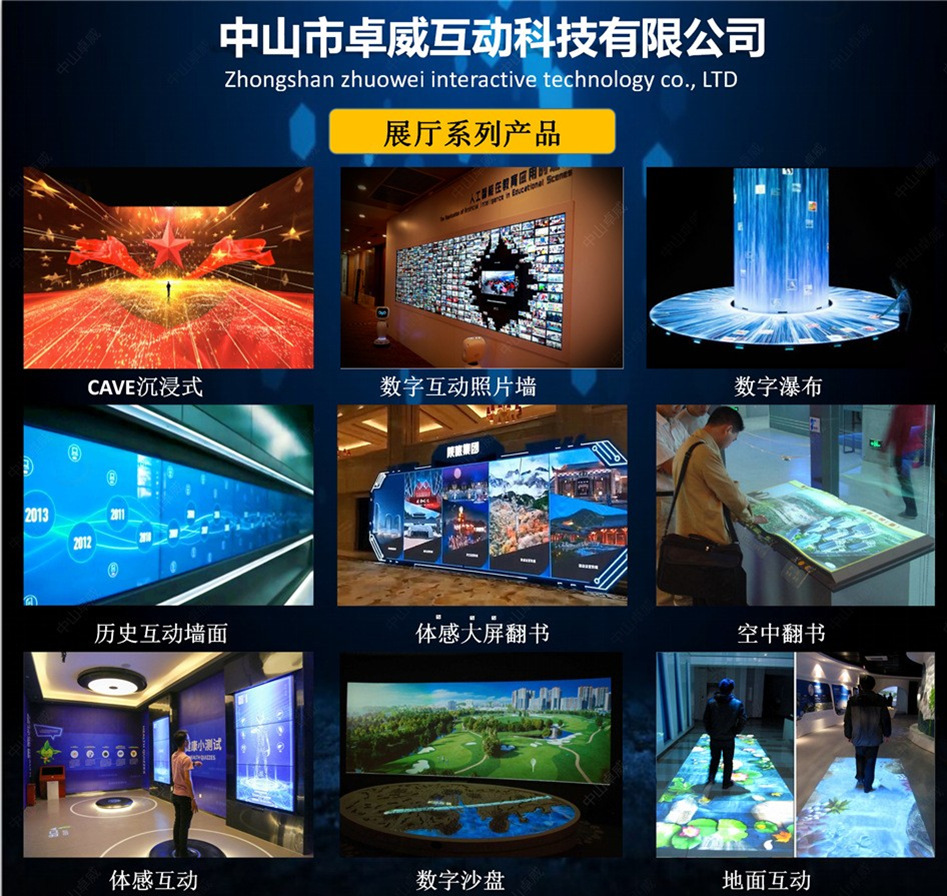 厂家直销3d全息投影裸眼5d沉浸式数字展厅展馆ar互动投影数字沙盘-阿里巴巴