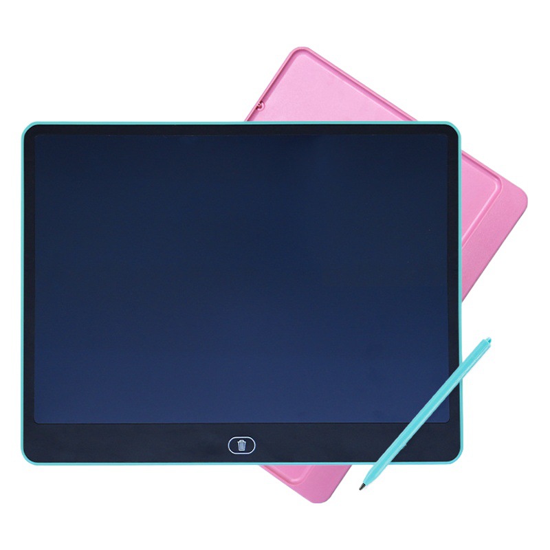 Tablero de escritura para niños de 16 pulgadas, tablero de dibujo para niños, pizarra pequeña, pantalla grande LCD, tablero de dibujo pintado, tablero de graffiti LCD