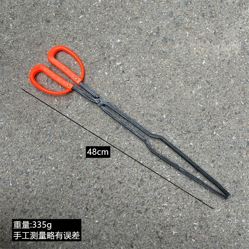Fire tongs Rural firewood clip One piece hair thickened coal balls pliers Fire garbage clip Sanitation clip