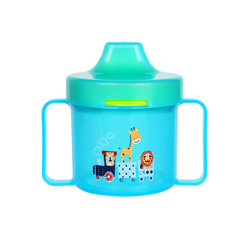 Fabricante de origen Taza de agua para niños Taza de pico de pato Taza de paja Taza de plástico Taza de agua 360 Serie completa de tazas para bebés