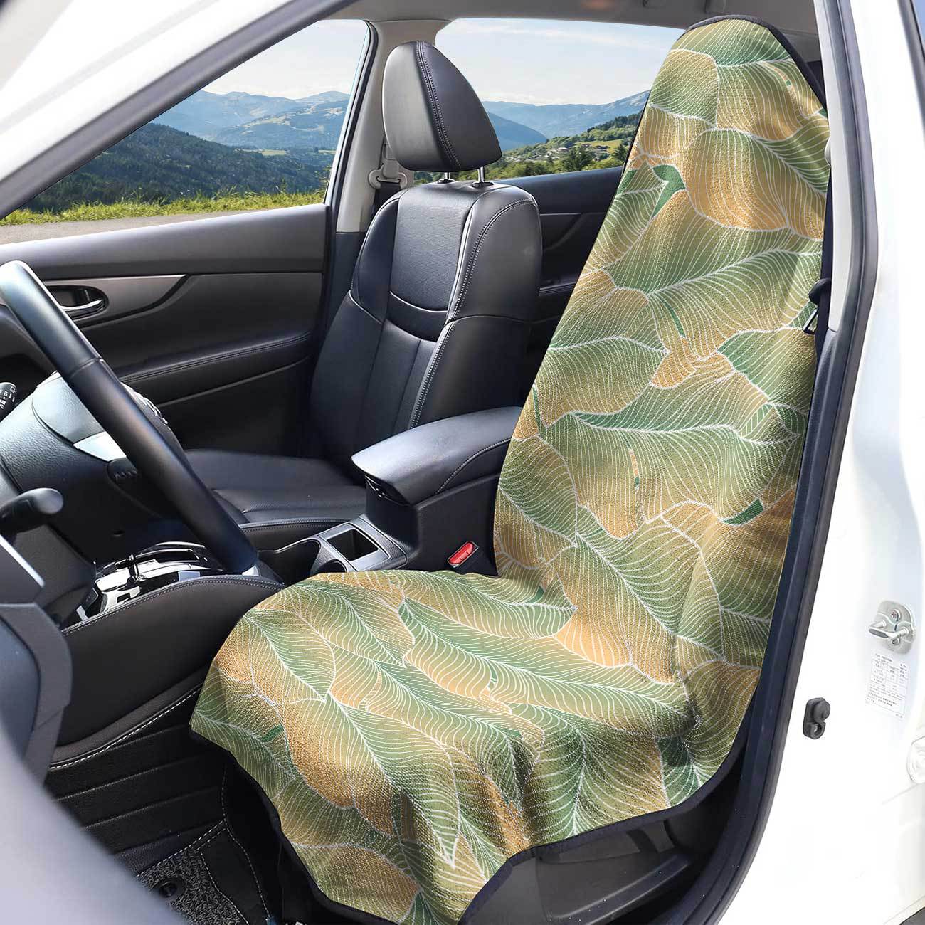 Car seat towel cover front seat protector suitable for gym and exercise, universal for all seasons, car use 132