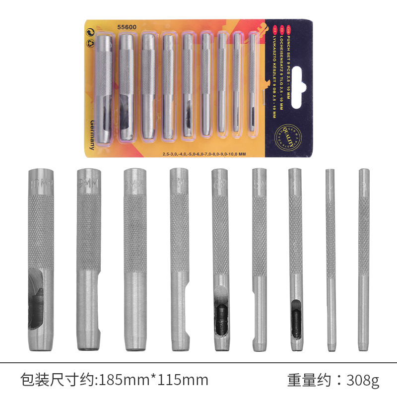 Herramienta de instalación de remache punzonado remache instalación varilla hebilla de cuatro juntas base de remache de perforación de mezclilla