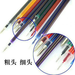 Cross-Stitch Pen Refill, Thick Tip, Thin Tip, Water-Soluble Pen Refill, Easy to Draw and Wash, Dot Grid Pen Refill