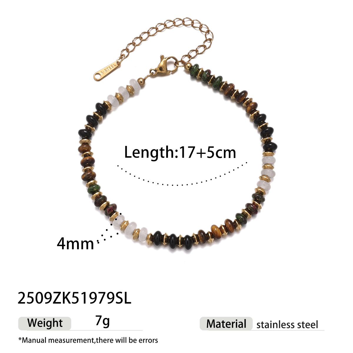 Collar de acero inoxidable de la UE y los Estados Unidos, lujo ligero, nicho universal, collar de piedra de ojo de tigre, conjunto de acero de titanio no se desvanece para mujeres