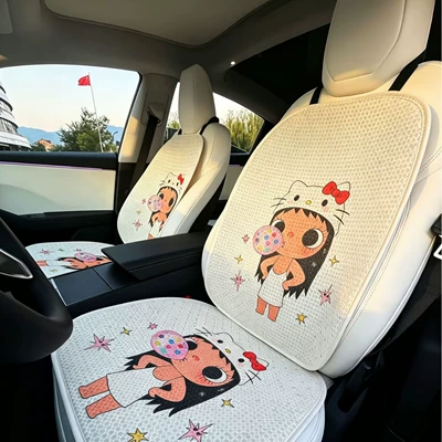 Seat cushion, seat cover, Model Cartoon Q-Style Beautiful Girl