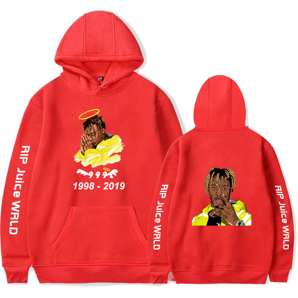 Juice WRLD Hoodies Unisex Sweatshirts Autumn Winter Hooded H