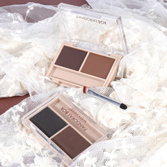 Meixier eyebrow powder for women, waterproof, sweat-proof, non-fading, natural and long-lasting Internet celebrity eyebrow pencil for beginners, dual-effect eyebrow powder 3090