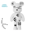 70cm Super White Bear [Color Box Put]