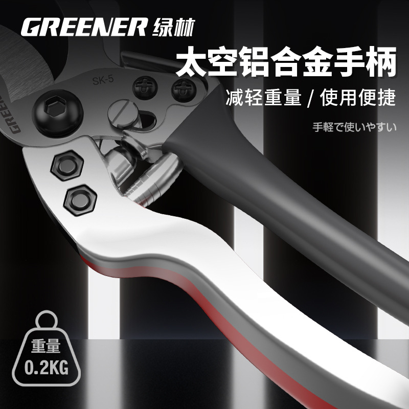 Japón original importado cortar árboles frutales cortar ramas cortar tijeras especiales tijeras de jardinería SK5 exportación tijeras de flores