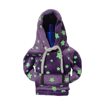 hoodie factory direct supply, Sürətlər qutusu və əl tormozu başlıqları - purple-fluorescent-sweatshirt